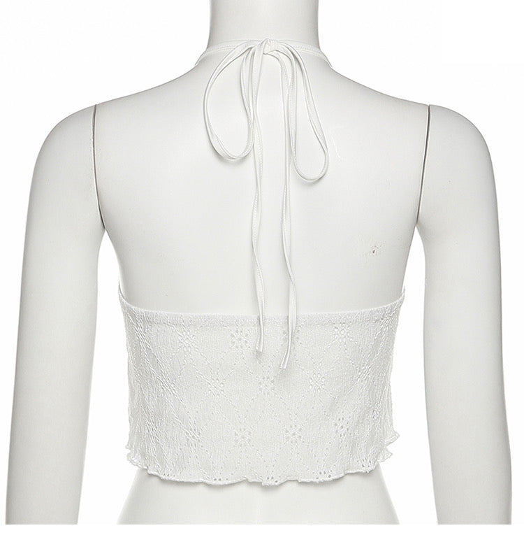 High Street Sexy Halter Top - Bellaward Fashions