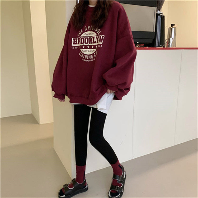 Velvet Hooded Sweatshirt - Bellaward Fashions