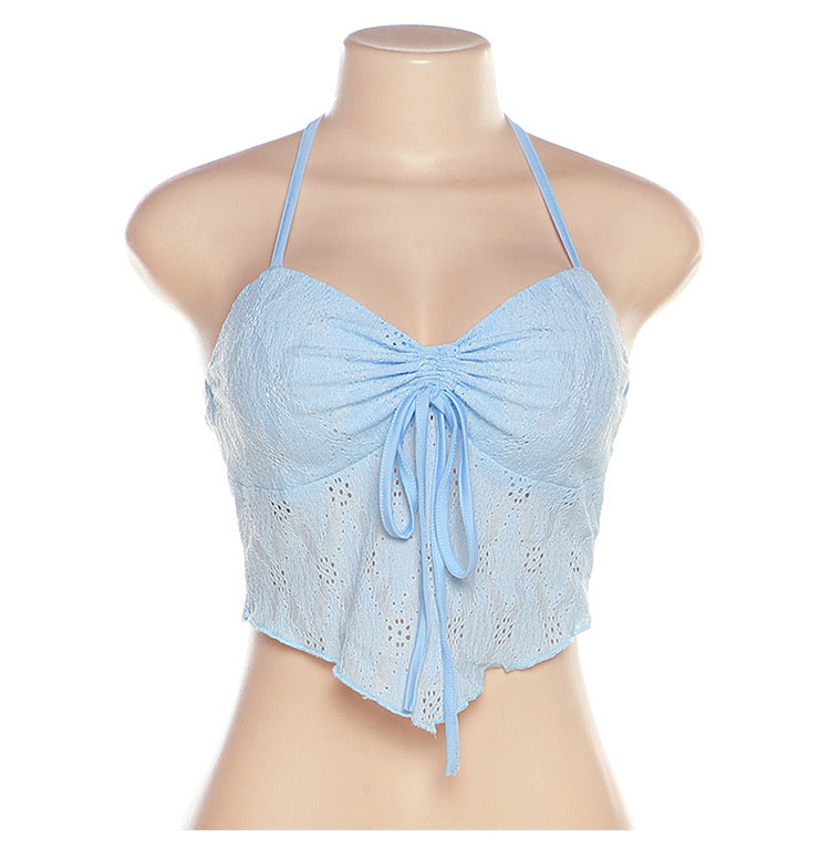 High Street Sexy Halter Top - Bellaward Fashions