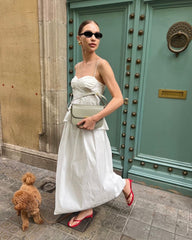 French Top with Suspender Design for Summer - Bellaward Fashions