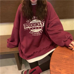 Velvet Hooded Sweatshirt Bellaward Fashions