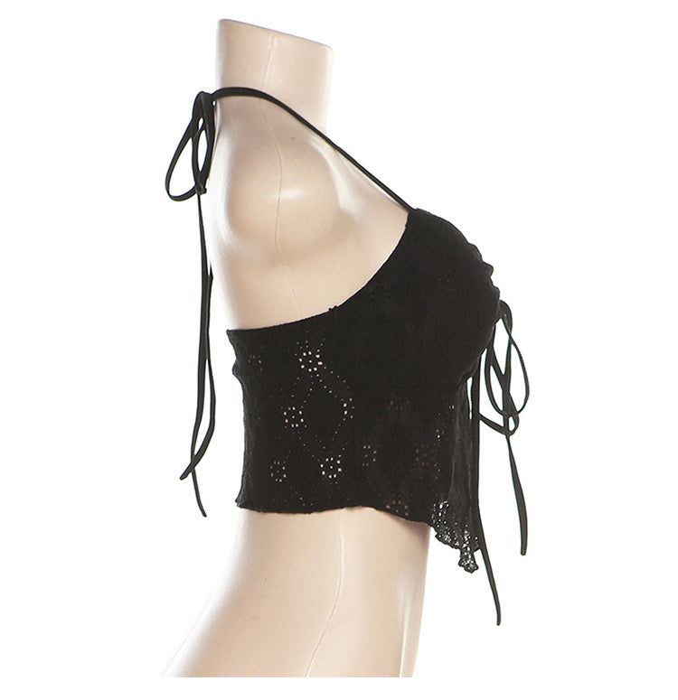 High Street Sexy Halter Top - Bellaward Fashions