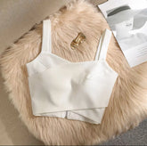 Chic Cross Camisole for Women with Suit Inside and Outside Bellaward Fashions