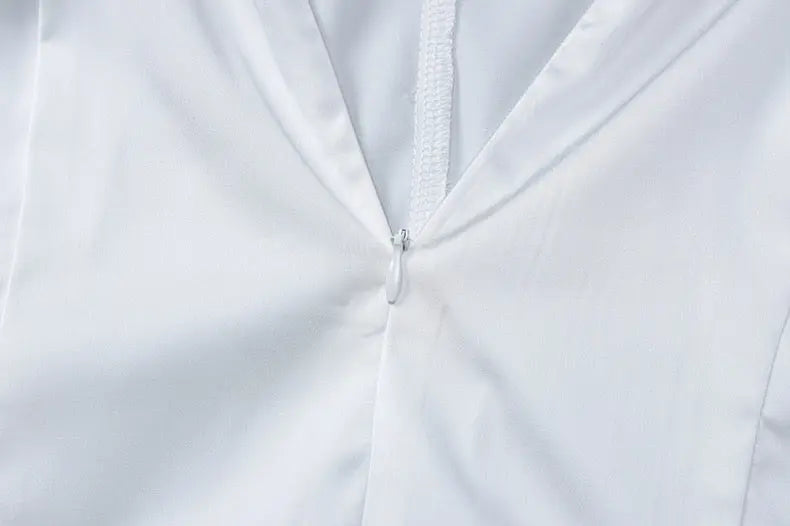 Silk Suspender Skirt, Lace Splicing, Hip-Covering Dress - Bellaward Fashions