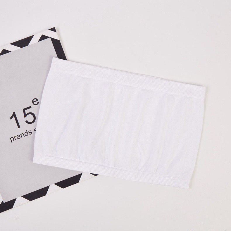 Tube Top, Outer Wear, Anti-Exposure, Strapless, Anti-Falling, Chest Wrap - Bellaward Fashions