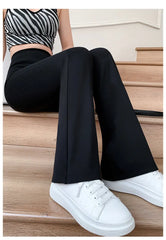 High Waisted slimming bell-bottom pants Bellaward Fashions