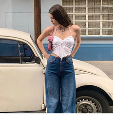 High Street Sexy Halter Top - Bellaward Fashions