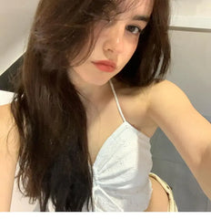 High Street Sexy Halter Top - Bellaward Fashions